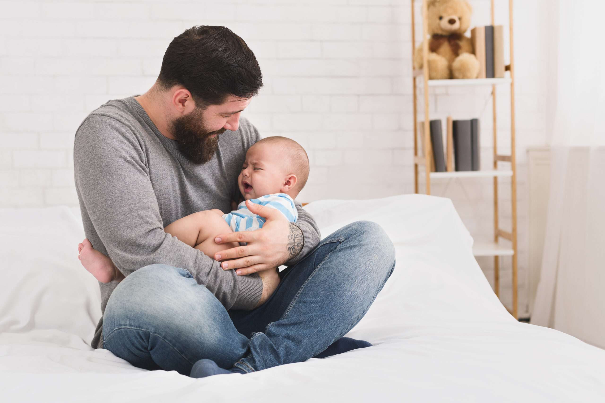 As both advice for new parents and parents with experience, we detail how to cope with a crying baby and how to keep those tears from taking a toll.